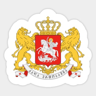 Coat of arms of Georgia Sticker